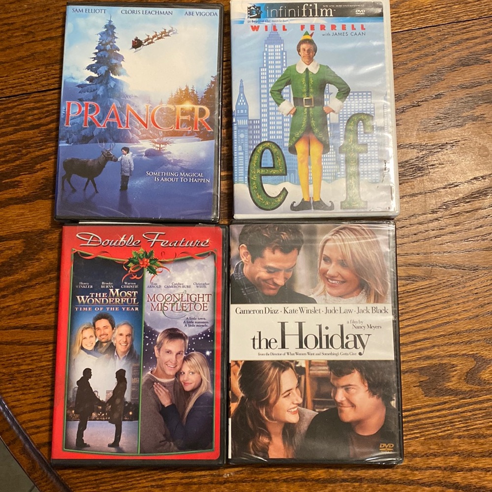 Lot of 4 Christmas Movies